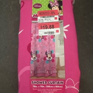 3 for $10 Bundle- NWT Minnie Mouse Shower Curtain